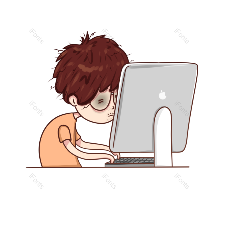 素材图片,人物元素,工作PNG,健康免抠素材